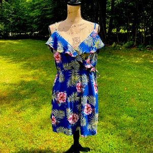 Size large floral dress